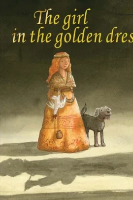 The girl in the golden dress