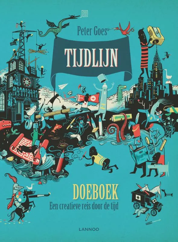 Tijdlijn doeboek - een creatieve reis door de tijd | 9789401435697 Tijdlijn doeboek - een creatieve reis door de tijd