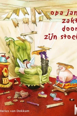 Opa Jan zakt door zijn stoel