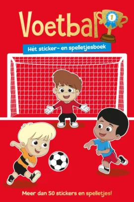 Voetbal sticker- en activiteitenboek