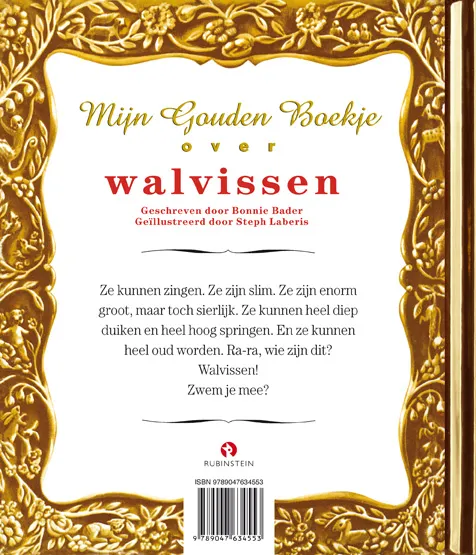 Mijn Gouden Boekje over Walvissen | 9789047634553 Mijn Gouden Boekje over Walvissen - Afbeelding 2