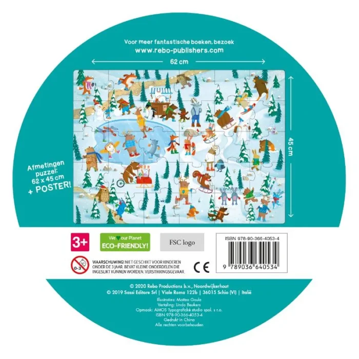 boek + giga puzzel - Afbeelding 2