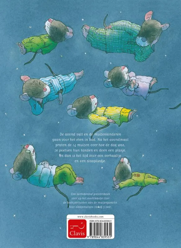 14 muisjes gaan naar bed | 9789044839531 14 muisjes gaan naar bed - Afbeelding 2