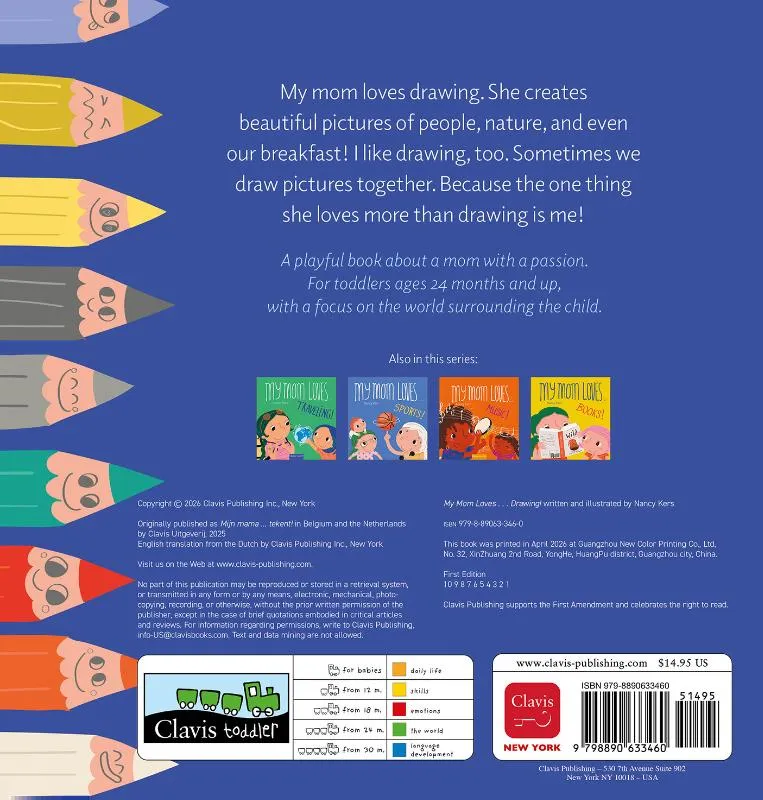 My Mom Loves . . . Drawing! | 9798890633460 My Mom Loves . . . Drawing! - Afbeelding 2
