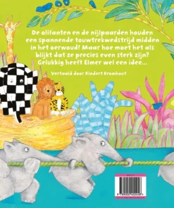 Elmer en de touwtrekwedstrijd - Afbeelding 2