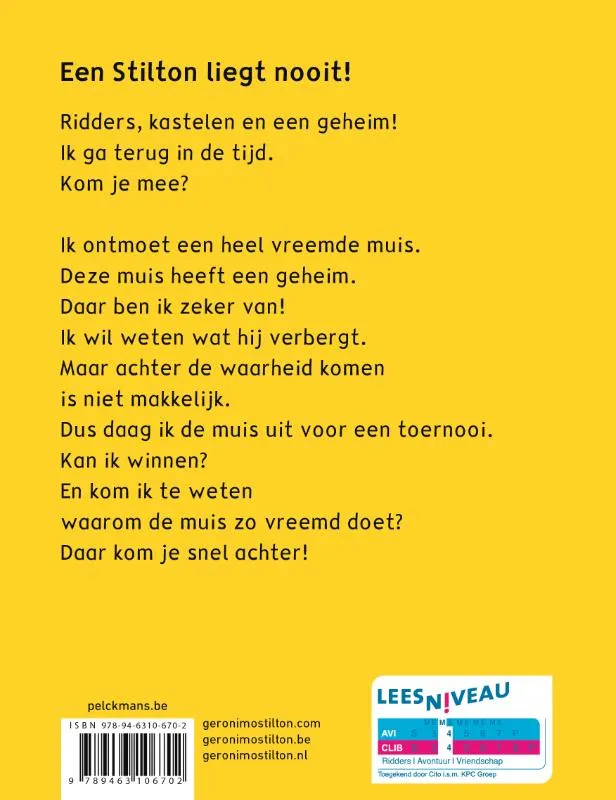 Een Stilton liegt nooit! | 9789463106702 Een Stilton liegt nooit! - Afbeelding 2