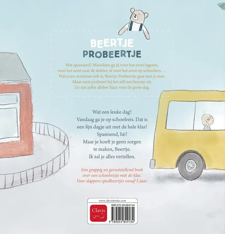 Beertje Probeertje gaat op schoolreis | 9789044849134 Beertje Probeertje gaat op schoolreis - Afbeelding 2