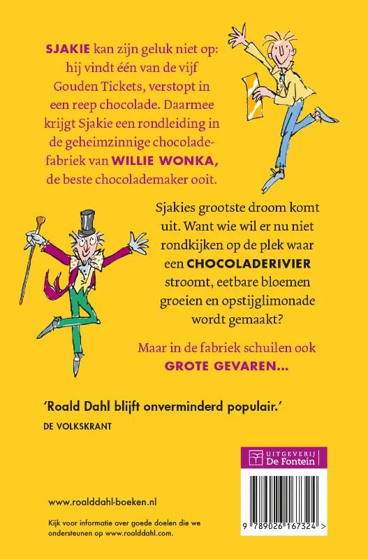 Sjakie en de chocoladefabriek | 9789026167324 Sjakie en de chocoladefabriek - Afbeelding 2