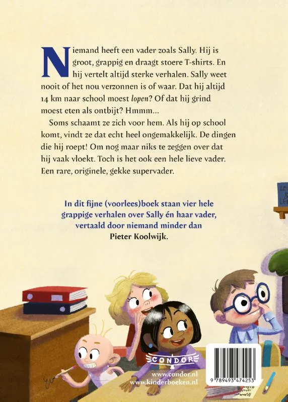 Sally's vader is vet ongemakkelijk | 9789493474253 Sally's vader is vet ongemakkelijk - Afbeelding 2