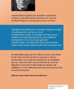 Het Rosie effect | 9789086965373 Het Rosie effect | 9789086965373