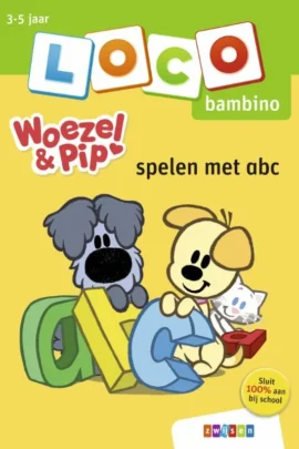 Loco bambino Woezel & Pip spelen met abc