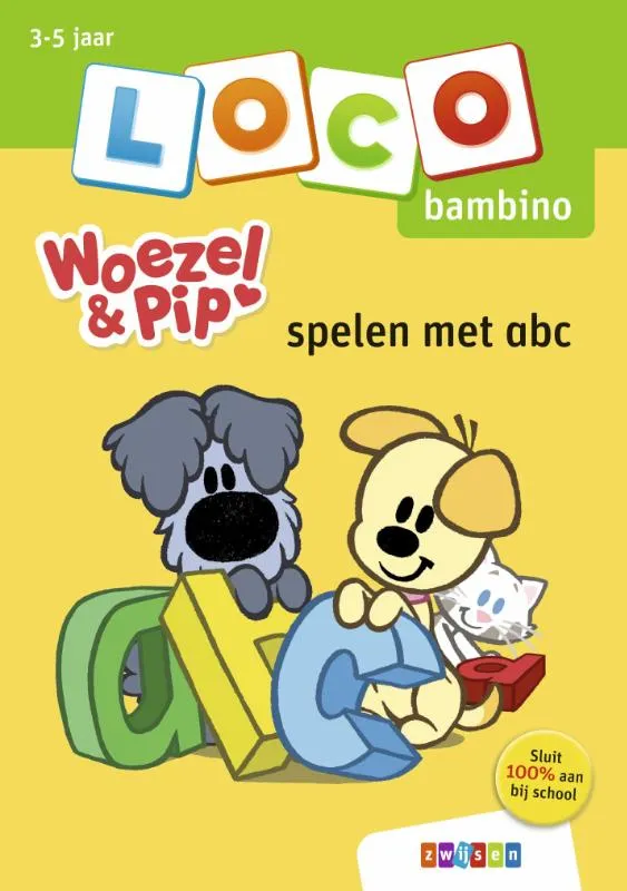 Loco bambino Woezel & Pip spelen met abc | 9789048741533 Loco bambino Woezel & Pip spelen met abc