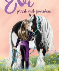 Evi praat met paarden