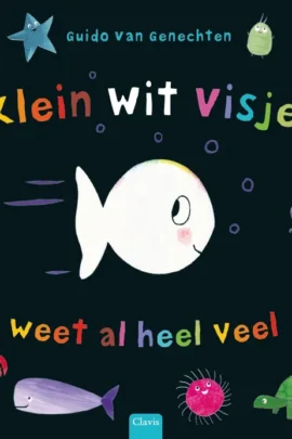 Klein wit visje weet al heel veel