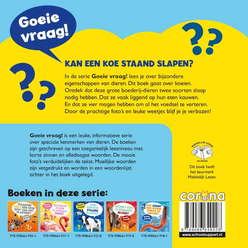 Kan een koe staand slapen? | 9789086649228 Kan een koe staand slapen? - Afbeelding 2
