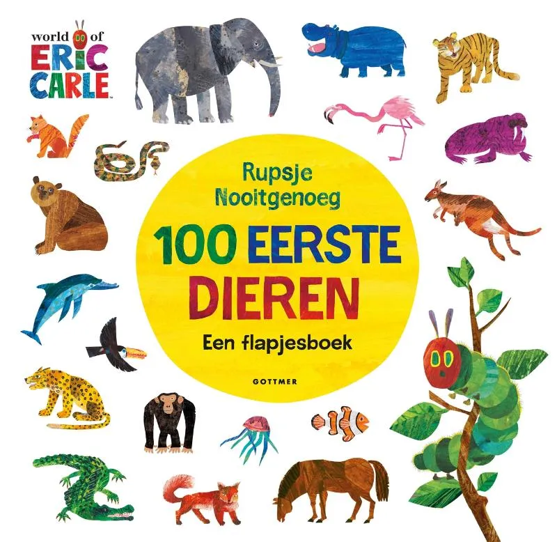 Rupsje Nooitgenoeg 100 eerste dieren | 9789025779283 Rupsje Nooitgenoeg 100 eerste dieren