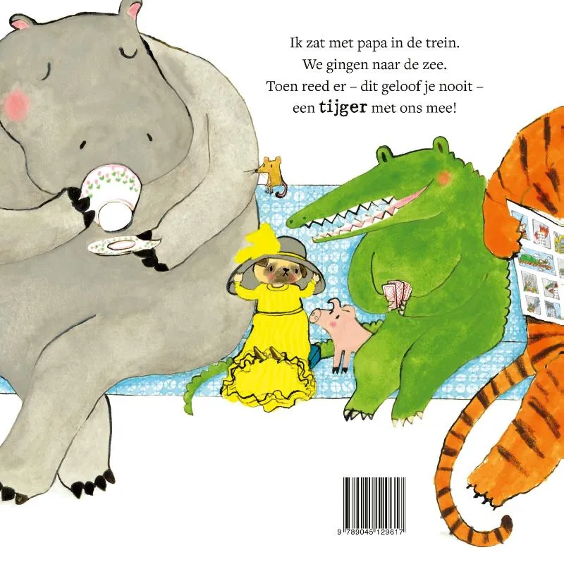 Een tijger in de trein | 9789045129617 Een tijger in de trein - Afbeelding 2