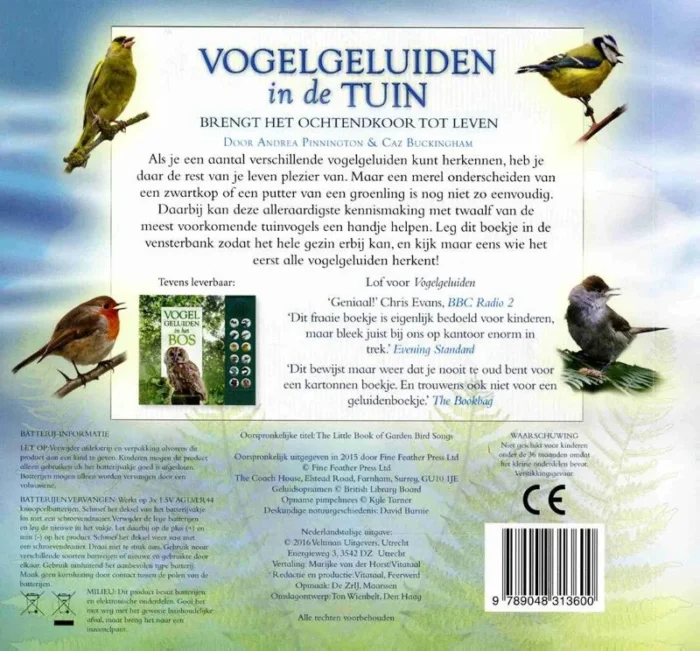 Vogelgeluiden in de tuin - Afbeelding 2