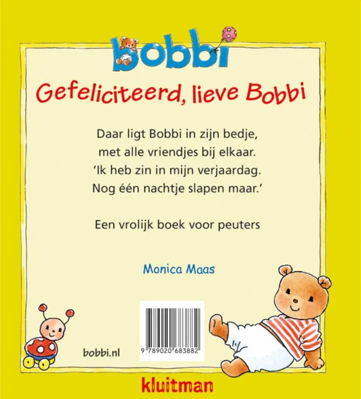 Gefeliciteerd, lieve Bobbi! | 9789020683882 Gefeliciteerd, lieve Bobbi! - Afbeelding 2