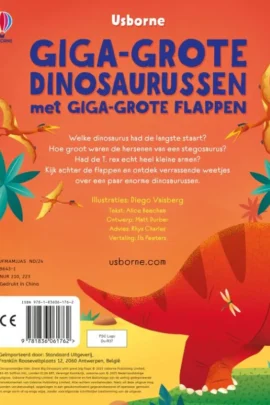 Alternative view of Giga-grote dinosaurussen met giga-grote flappen