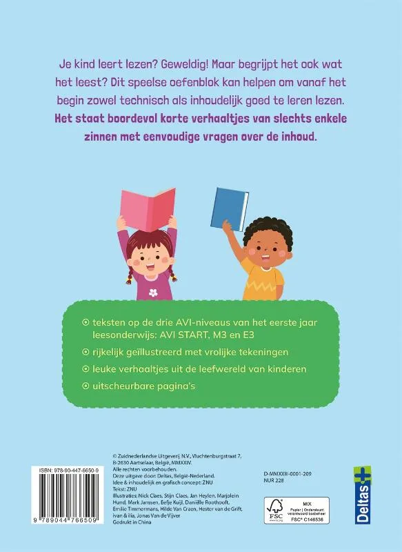 Reuzeleuk oefenblok begrijpend lezen 1 ste leerjaar/ groep 3 | 9789044766509 Reuzeleuk oefenblok begrijpend lezen 1 ste leerjaar/ groep 3 - Afbeelding 2