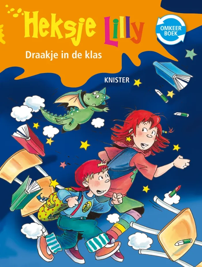 Heksje Lilly omkeerboek Rare ridder/Draakje in de klas