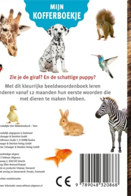 Mijn kofferboekje - Dieren | 9789048320868
