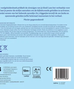 De drie biggetjes | 9789403229898