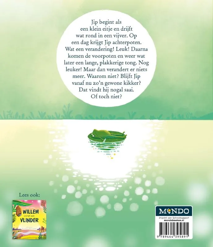 Jip is een kikker | 9789464395891 Jip is een kikker - Afbeelding 2