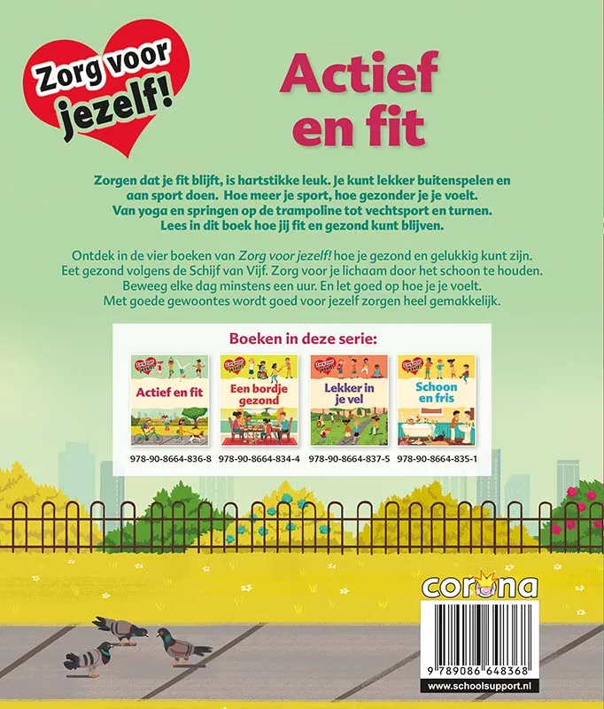 Actief en fit | 9789086648368 Actief en fit - Afbeelding 2