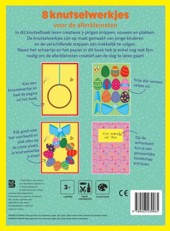 Ik leer knippen Pasen | 9789403239965 Ik leer knippen Pasen - Afbeelding 2