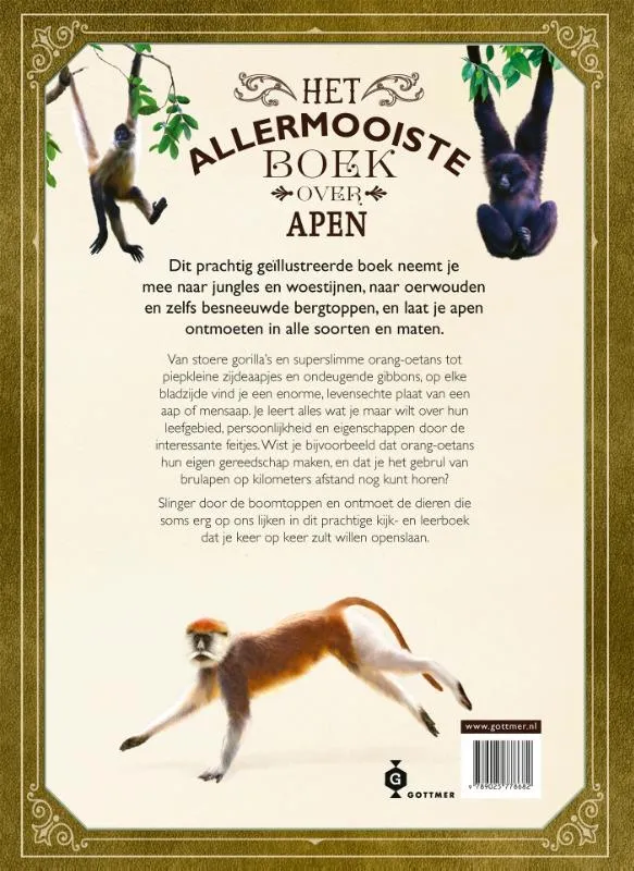 Het allermooiste boek over apen | 9789025778682 Het allermooiste boek over apen - Afbeelding 2