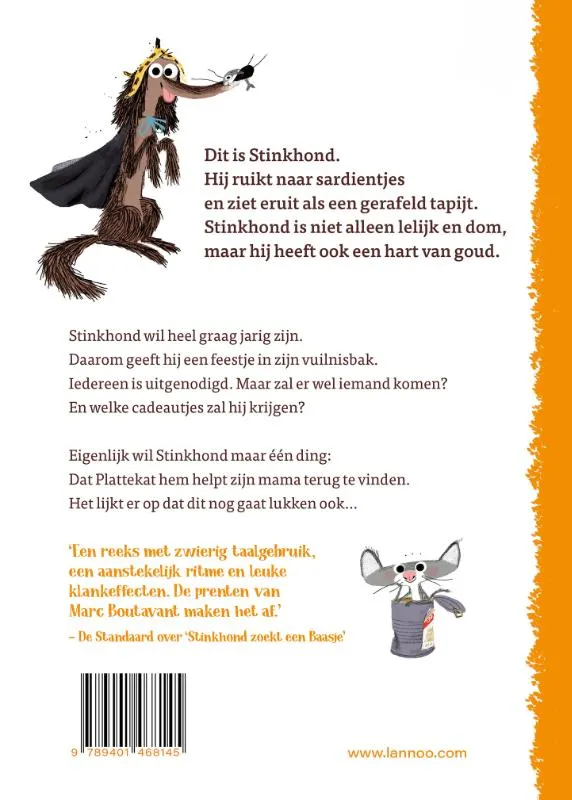 Stinkhond is jarig | 9789401468145 Stinkhond is jarig - Afbeelding 2