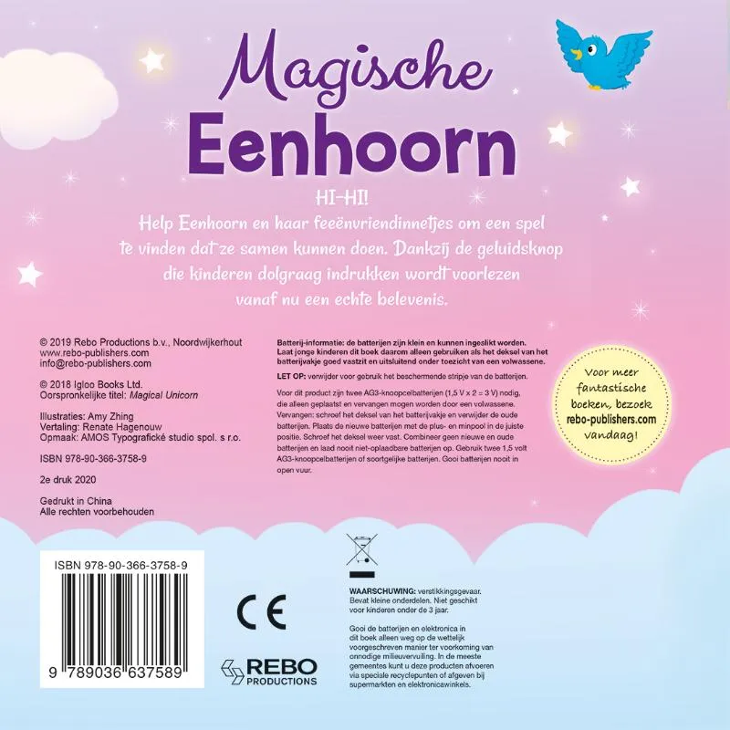 Magische Eenhoorn | 9789036637589 Magische Eenhoorn - Afbeelding 2