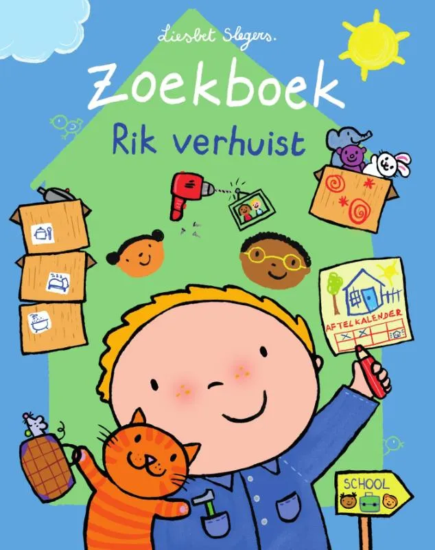 Zoekboek Rik verhuist | 9789002278853 Zoekboek Rik verhuist