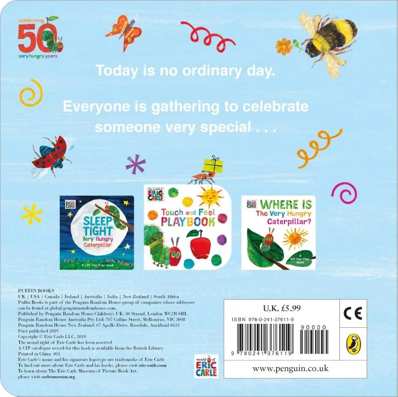 The Very Hungry Caterpillar's Birthday Party | 9780241376119 The Very Hungry Caterpillar's Birthday Party - Afbeelding 2