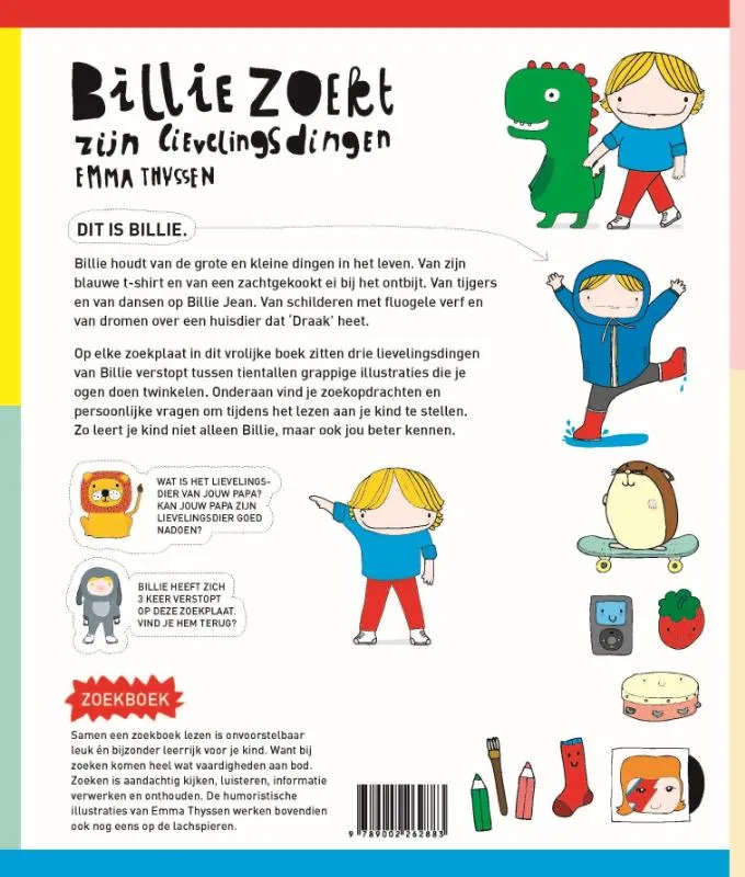 Billie zoekt zijn lievelingsdingen | 9789002262883 Billie zoekt zijn lievelingsdingen - Afbeelding 2