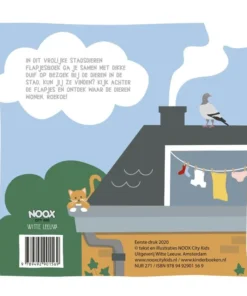 Het vrolijke stadsdieren flapjesboek | 9789492901569 Het vrolijke stadsdieren flapjesboek | 9789492901569