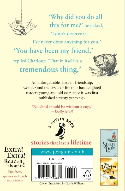 Charlotte's Web | 9780141354828 Charlotte's Web - Afbeelding 2
