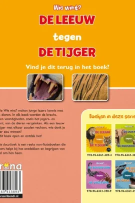 Alternative view of De leeuw tegen de tijger