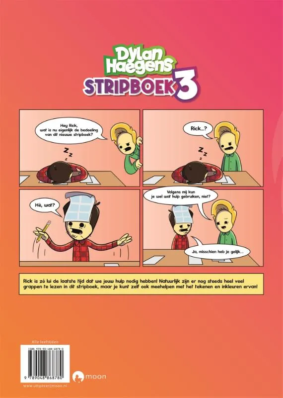 Dylan Haegens stripboek | 9789048868780 Dylan Haegens stripboek - Afbeelding 2