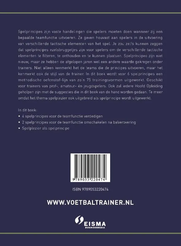 Spelprincipes | 9789053220474 Spelprincipes - Afbeelding 2