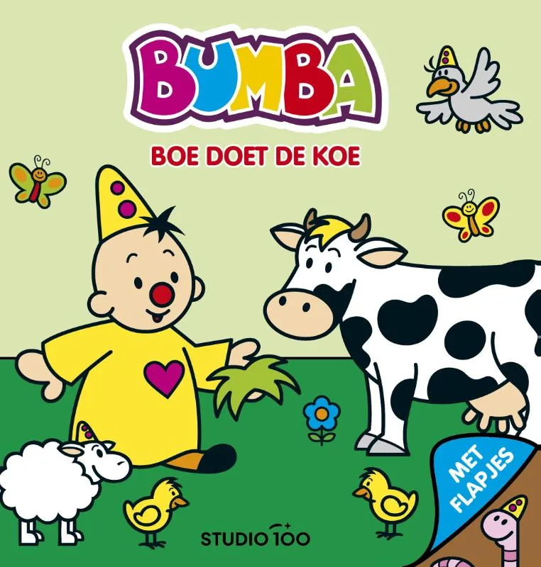 Kartonboek met flapjes - Boe doet de koe | 9789462778108 Kartonboek met flapjes - Boe doet de koe