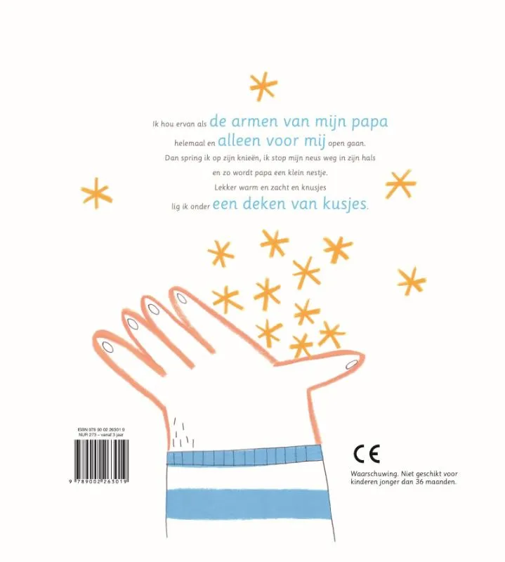 In de armen van papa | 9789002263019 In de armen van papa - Afbeelding 2