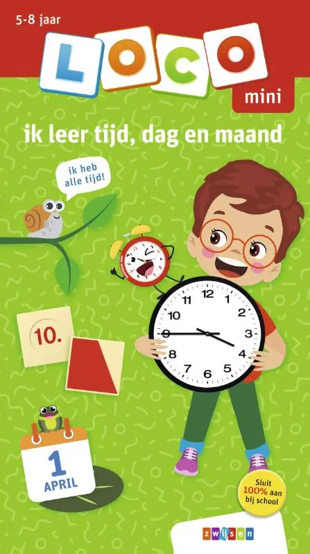 Loco mini ik leer tijd, dag en maand | 9789048754564 Loco mini ik leer tijd, dag en maand
