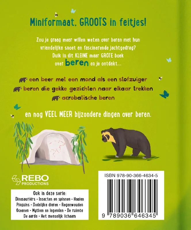 Het kleine maar grote boek over beren | 9789036646345 Het kleine maar grote boek over beren - Afbeelding 2