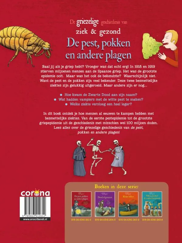 De pest, pokken en andere plagen | 9789463412612 De pest, pokken en andere plagen - Afbeelding 2