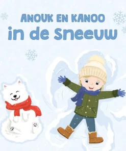 Anouk en Kanoo in de sneeuw