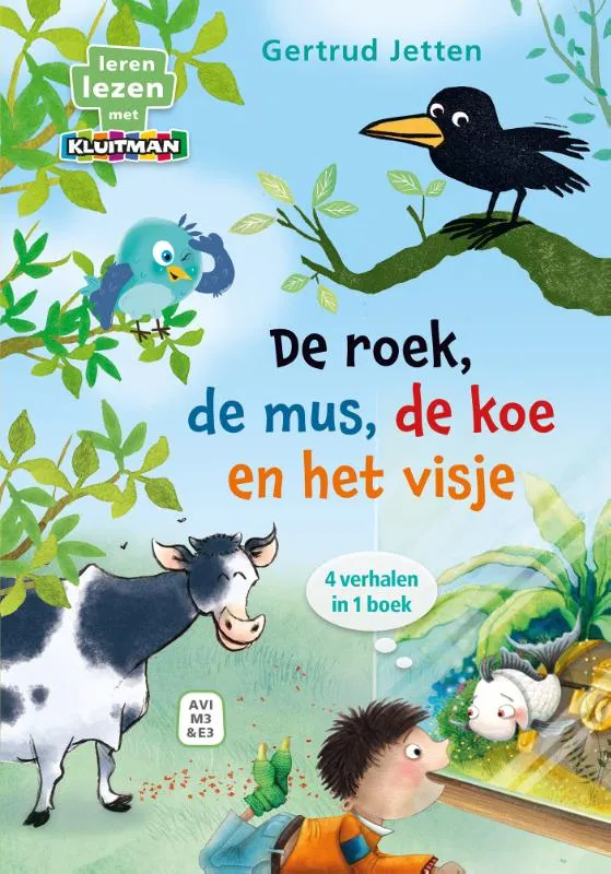 De roek, de mus, de koe en het visje | 9789020676846 De roek, de mus, de koe en het visje