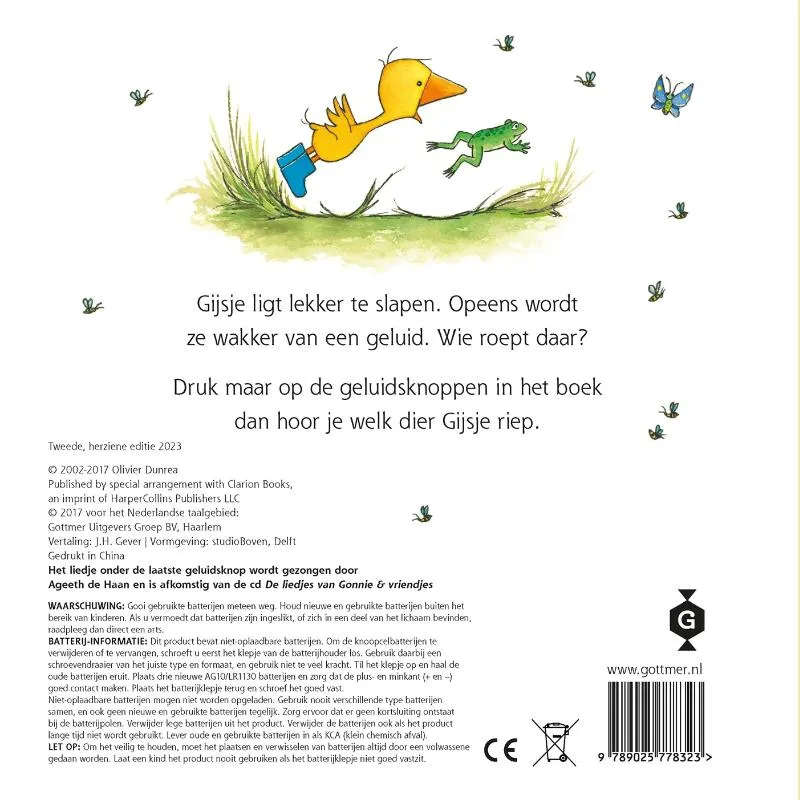 Gonnie zegt... gak! | 9789025778323 Gonnie zegt... gak! - Afbeelding 2